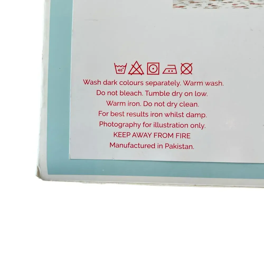 Cath Kidston London Shine Bright Christmas Holiday Standard Pillowcase Set NEW